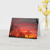 Het denken aan u ~ 1 kaart (Gele Bloem)