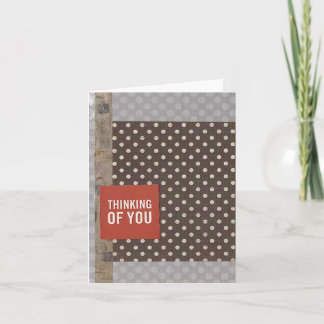 Het denken aan u 4x5.6 kaart