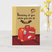 Het denken aan u bij Kamp, Koffer met Geheugen Kaart (Gele Bloem)