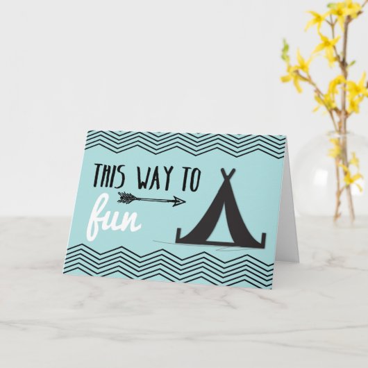 Het denken aan u bij Kamp, Tent & Pijl op Kaart (Gele Bloem)