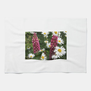 Het denken aan u BloemenBloesems Theedoek
