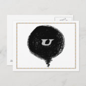 Het denken aan u Briefkaart (Voorkant / Achterkant)