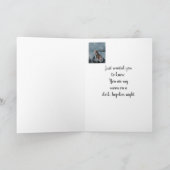 Het denken aan u de Inspirerend Huilende Maan van Kaart (Binnen)