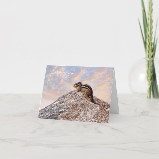 Het denken aan u de Kaart van de Nota (Voorkant)