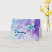 Het denken aan u de Kaarten van de Nota van de (Gele Bloem)