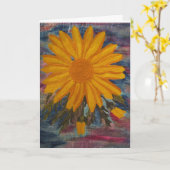 Het denken aan u de Zonnige Kaart van de Dag (Gele Bloem)