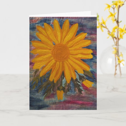 Het denken aan u de Zonnige Kaart van de Dag (Gele Bloem)