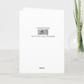 Het denken aan u een kaart (Achterkant)