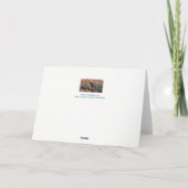 "Het denken aan u" /Fall kleurt earthtones Kaart (Achterkant)