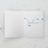 het denken aan u fiets met kat kaart (Binnen)