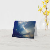 "Het denken aan u" foto notecard Kaart (Gele Bloem)