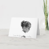 Het denken aan u Groet Kaart (Voorkant)