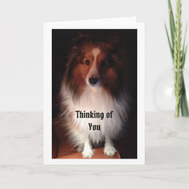 Het denken aan u kaart