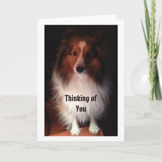 Het denken aan u kaart