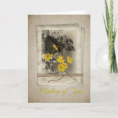 Het denken aan u Kaart (Voorkant)