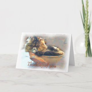 Het denken aan u kaart