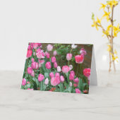 Het denken aan u! kaart (Gele Bloem)