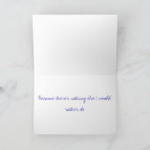 Het denken aan u Kaart (Binnen)