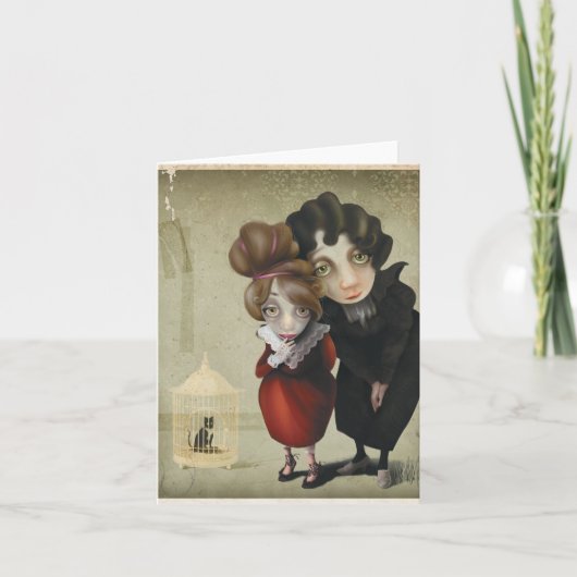 Het denken aan u… kaart (Voorkant)