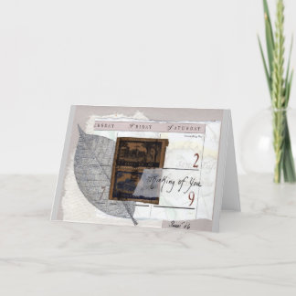 Het denken aan u kaart