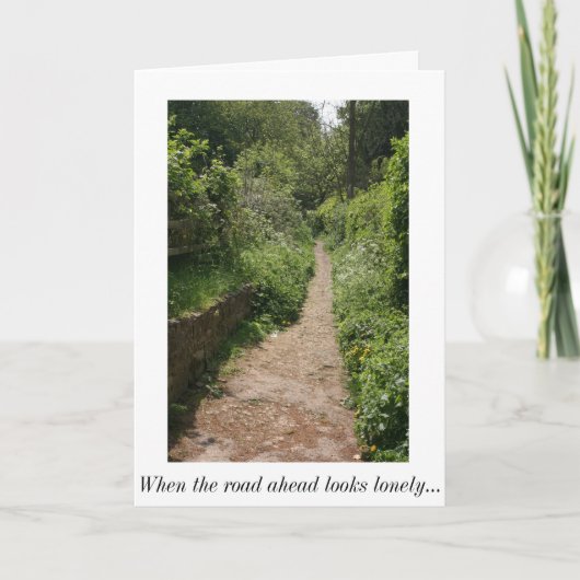 het denken aan u kaart (Voorkant)