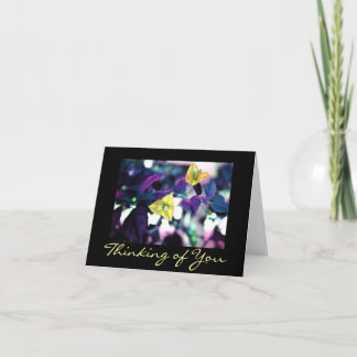 Het denken aan u kaart