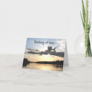 Het denken aan u… kaart