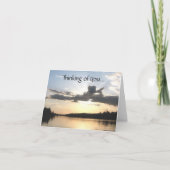 Het denken aan u… kaart (Voorkant)