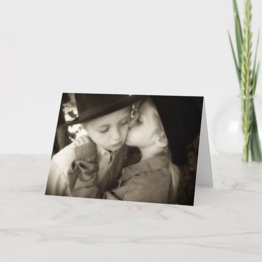 Het denken aan u kaart (Voorkant)