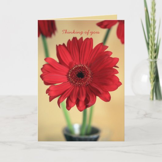 Het denken aan u kaart (Voorkant)