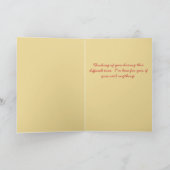 Het denken aan u kaart (Binnen)