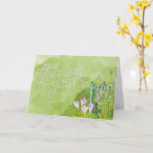 Het denken aan u Kaart (Gele Bloem)