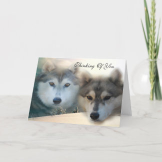 Het denken aan u kaart