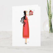 Het denken aan u kaart (Voorkant)