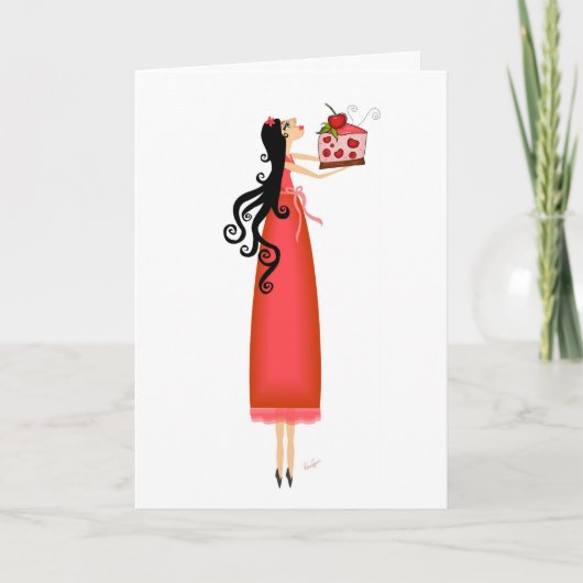 Het denken aan u kaart (Voorkant)