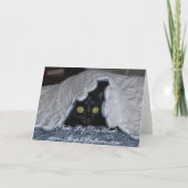 Het denken aan u kaart (Achterkant)