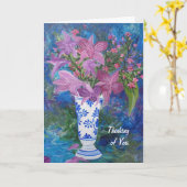 Het denken aan u Kaart (Gele Bloem)