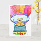 Het denken aan u Kaart (Gele Bloem)