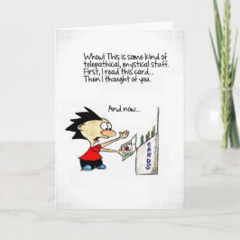 Het denken aan u kaart - Cudorables