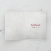 Het denken aan u Kat Kaart (Binnen)