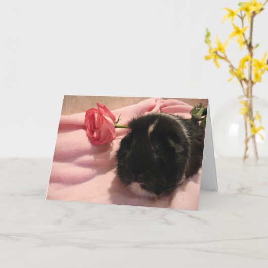 Het denken aan u (Kruidig) Kaart (Gele Bloem)