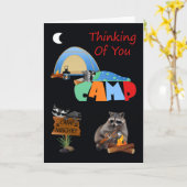 Het denken aan u terwijl u weg bij het Kamp van de Kaart (Gele Bloem)