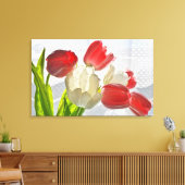 HET DENKEN AAN U TULPEN CANVAS AFDRUK (Insitu (Woonkamer))