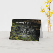 Het denken aan u Waterval Kaart (Gele Bloem)