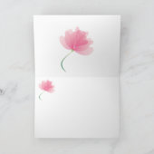 Het denken aan u - Wenskaart Kaart (Binnen)