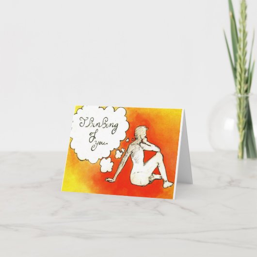 'Het denken aan You Kaart (Voorkant)