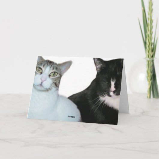 Het denken buiten het wenskaart kaart (Achterkant)