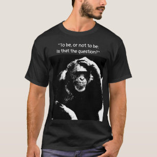 Het denken de Kunst van de Pop van de Monkey om al T-shirt