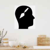 Het denken over archeologie poster (Keuken)