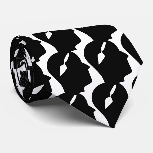 Het denken over archeologie stropdas (Opgerold)